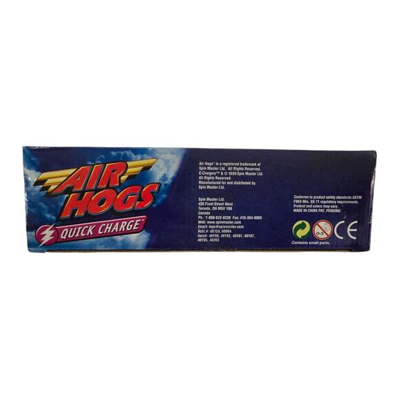 Vintage Air Hogs Quick Charge E Charger Micro Plane Spin Master NOS 1999 - Picture 4 of 4